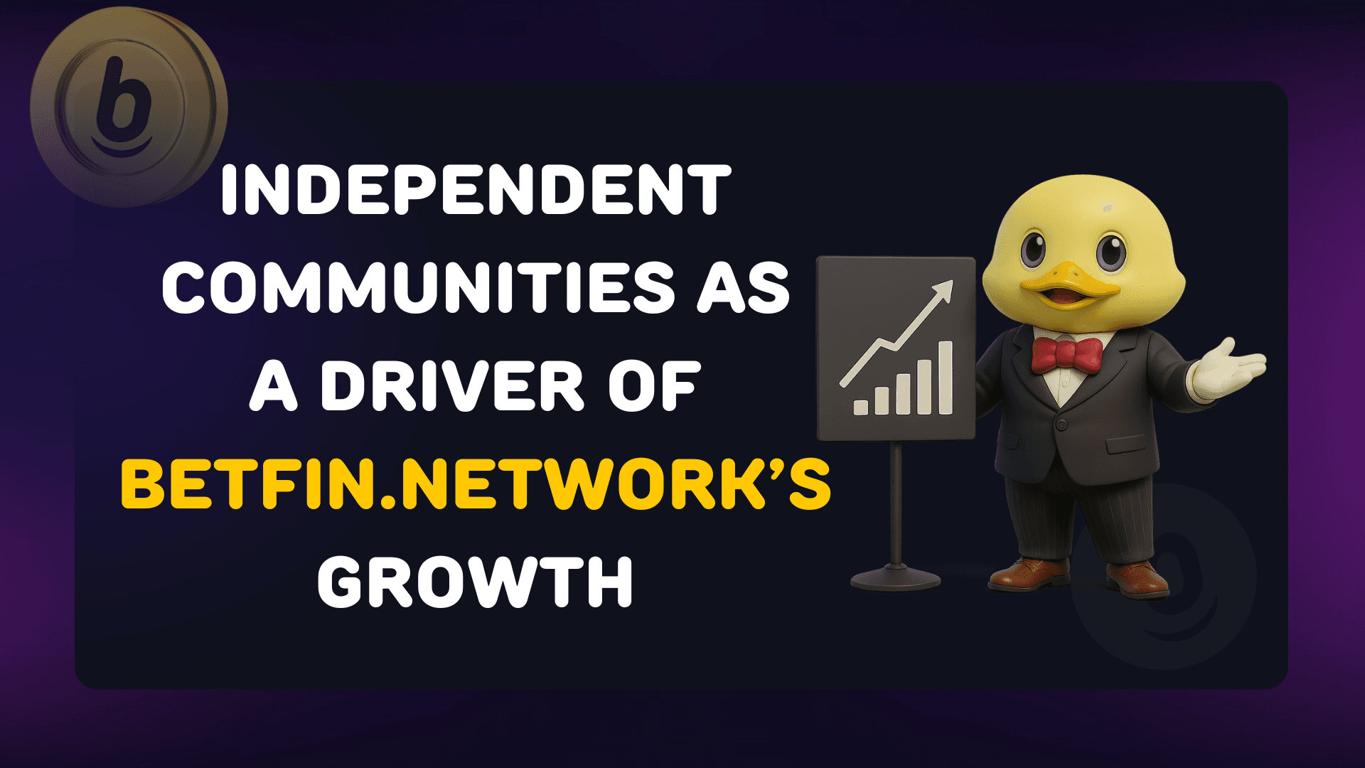 Nezávislé komunity jako motor růstu betfin.network