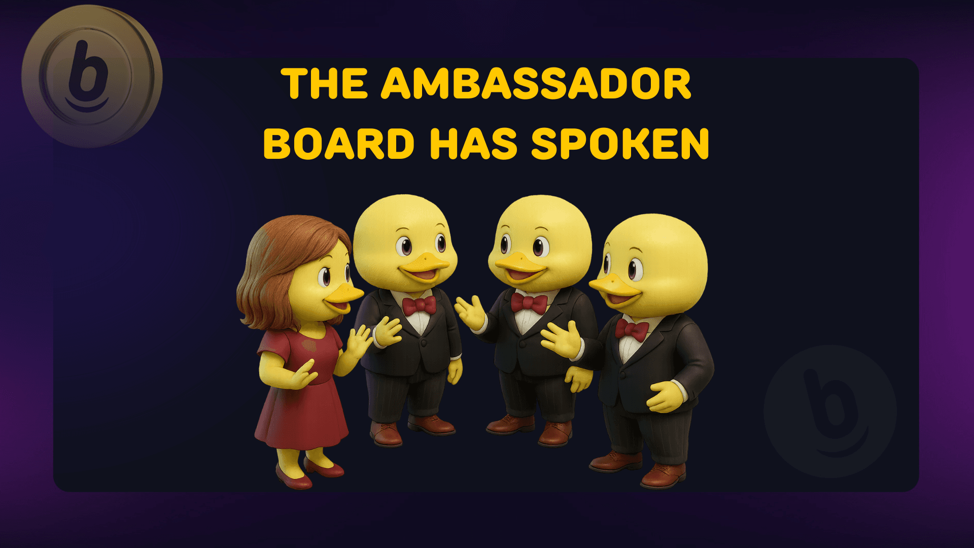 Ambassadorský board promluvil